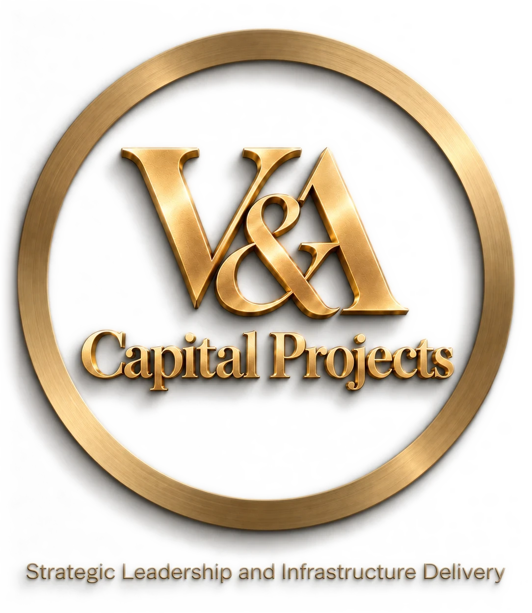 V&A Capital Projects logo — Strategic Leadership and Infrastructure Delivery
