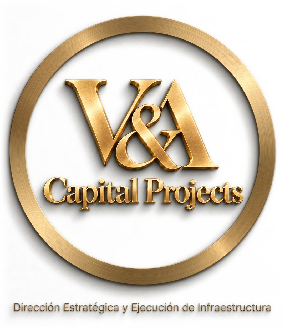 Logo V&A Capital Projects — Dirección Estratégica y Ejecución de Infraestructura